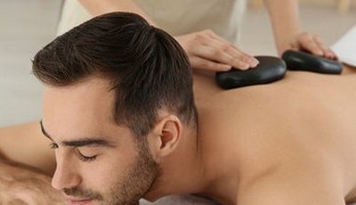 Hot stone massage